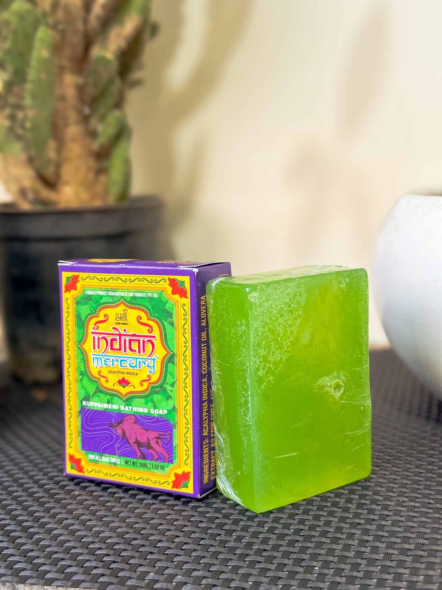 Indian mercury | kuppaimeni soap
